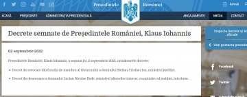 Iohannis a semnat decretul de revocare a lui Stelian Ion (USR-PLUS) din funcția de ministru al Justiției