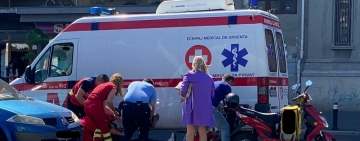Un scuterist de la o firmă de livrare la domiciliu a avut o criză de epilepsie, în centrul Ploieștiului