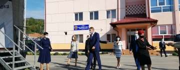 Klaus Iohannis, la deschiderea noului an școlar, în Valea Doftanei