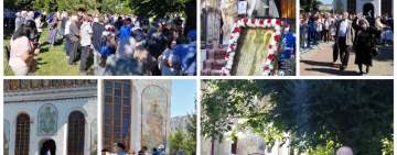 Galerie foto/Zi de sărbătoare la Biserica Domnească din Ploiești. Sute de credincioși, la sfințirea noii catapetesme