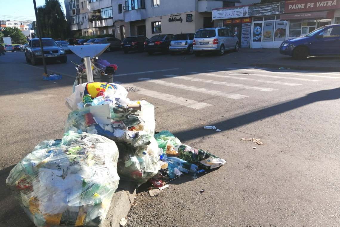 Ce amenzi a primit operatorul de salubritate de la polițiștii locali din Ploiești în ultimele două săptămâni