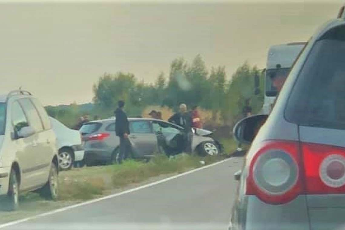 O femeie a fost rănită grav într-un accident, pe Centura de Est a Ploieștiului