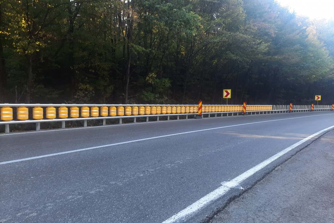 Parapeți tip rulou pe DN72, pentru creșterea siguranței rutiere. Află unde!