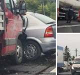Un nou accident produs pe DN1B, la Valea Călugărească. Unul dintre șoferi are 87 de ani