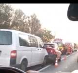 Trafic restricționat pe DN1, la Pucheni, din cauza unui accident