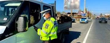 “Cascadă” de echipaje de poliție pe DN1 și DN1A! 