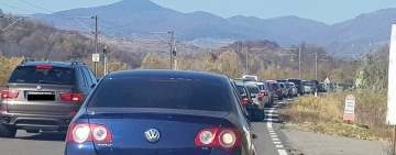 Veșnica problemă pe drumul spre Valea Prahovei: coloanele fără sfârșit!