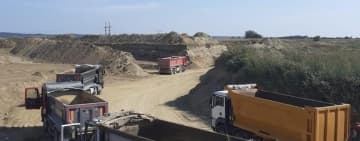 Balastierele din Prahova, controlate de Apele Române și Garda de Mediu