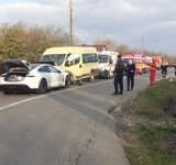 Patru copii răniți în accidentul de la Drăgănești, transportați la spital