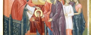Mare sărbătoare religioasă: Intrarea în Biserică a Fecioarei Maria. Este dezlegare la pește