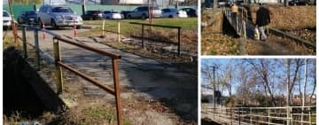 Sărăcia de dincolo de bogăție/ Două pasarele metalice și un podeț peste pârâul Dâmbu costă 120.000 de euro, la Ploiești