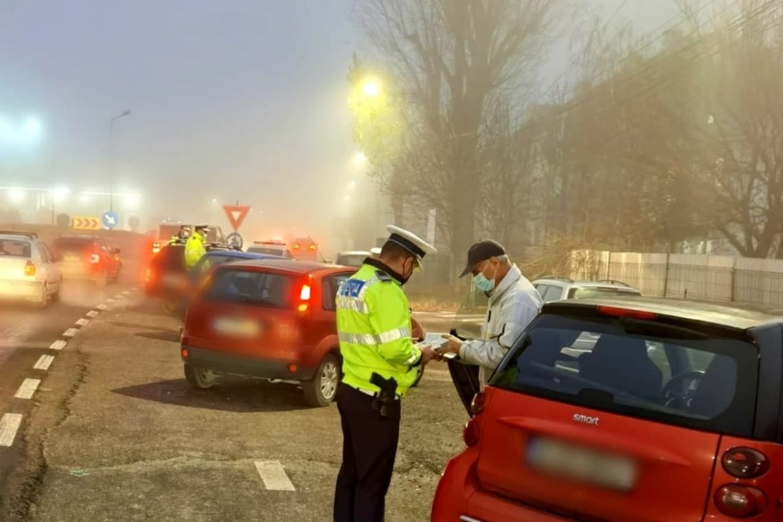 Atenție, șoferi! Acțiune a polițiștilor de la Rutieră pe drumuri din Prahova! 