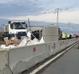 Traficul rutier s-a reluat pe o bandă, la Bănești, pe sensul Brașov-Ploiești
