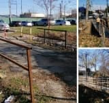 Două pasarele ruginite și un podeț distrus, peste pârâul Dâmbu, vor fi înlocuite