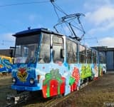 Micuții vor primi surprize de la ajutoarele Moșului, în Tramvaiul Copiilor!
