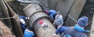 Avarie la conducta magistrală de apă, în zona Centurii de Vest a Ploieștiului