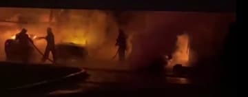 Casă din Cheia, mistuită de flăcări chiar de Crăciun! 
