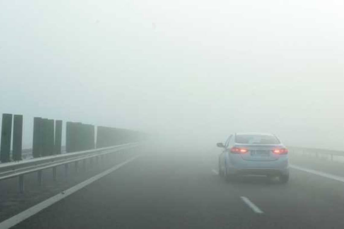 Ceață în zona de șes a județului Prahova