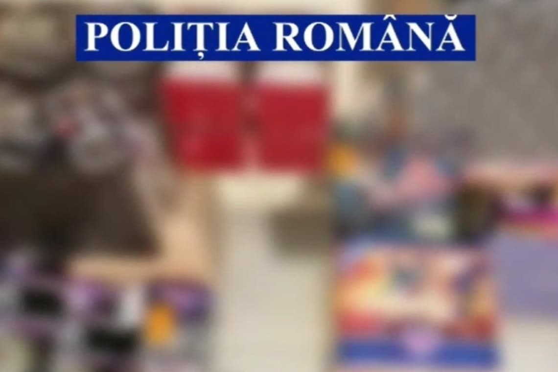 Comercianții neautorizați de articole pirotehnice, în vizorul polițiștilor. Captură de 200 de kilograme, la Târgșorul Vechi