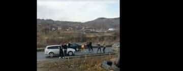 Bătaie în trafic, pe DN1, la Comarnic, din cauza neacordării de prioritate!