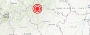 Cutremur în noaptea de vineri spre sâmbătă, în zona Vrancea 