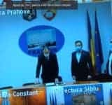 Noul prefect al județului Prahova, Virgil Nanu, a depus jurământul în sistem de videoconferință