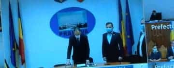Noul prefect al județului Prahova, Virgil Nanu, a depus jurământul în sistem de videoconferință
