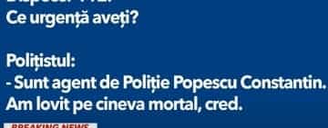 Înregistrarea apelului la 112 făcut de polițistul care a accidentat două fetițe pe trecerea de pietoni, în București