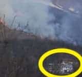 Foto/Incendiul de la Gornet, la un pas să se extindă și la zona locuită!
