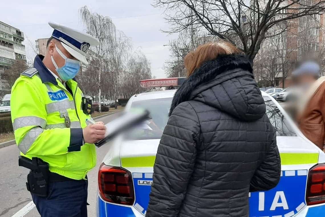 Și pietonii care încalcă regulile au fost luați la ochi de polițiștii de la Rutieră