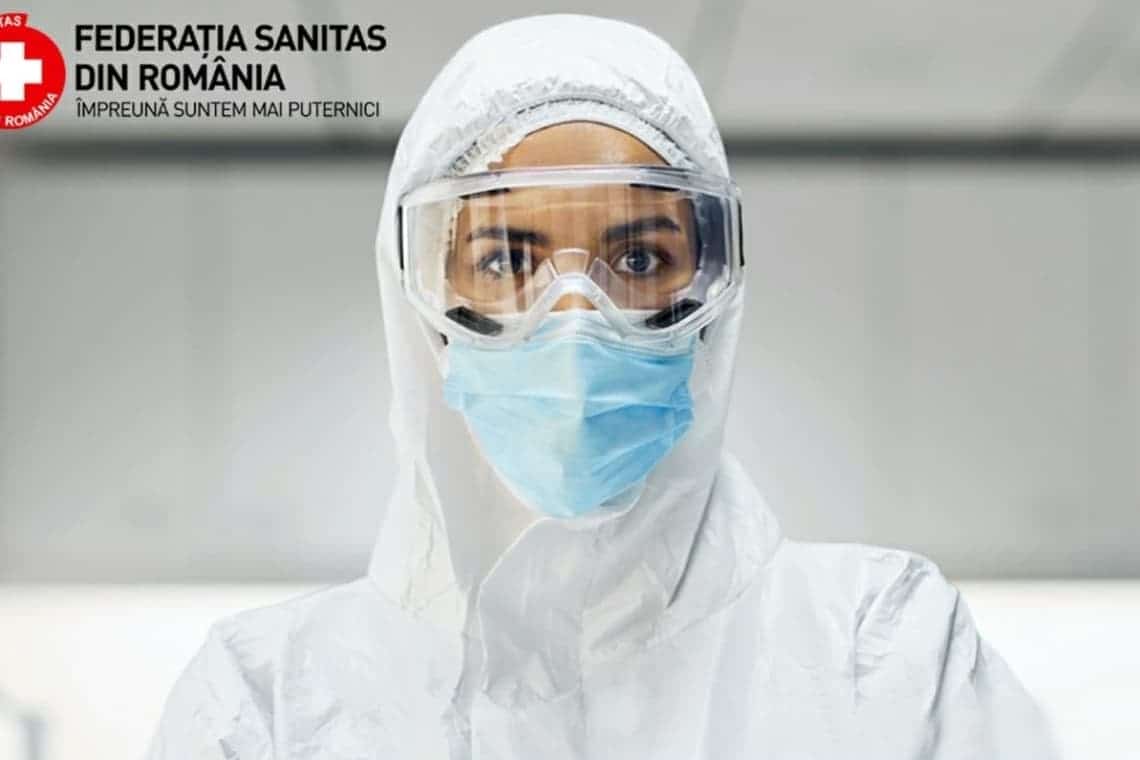 Ce solicită Federația Sanitas pentru angajații din Sănătate cu contracte valabile doar pe perioada stării de alertă