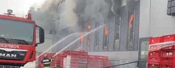 Garda de Mediu Prahova, reacție în cazul incendiului de la Mizil. Prefectul de Prahova, Virgiliu Nanu, este la fața locului