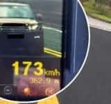 Tupeu incredibil! Deși avea permisul reținut, un dâmbovițean a fost prins gonind cu 173 km/h pe DN1, la Bănești