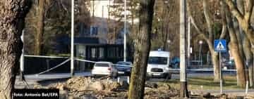 Drona militară prăbușită în Zagreb, ridicată de anchetatorii croați de la locul accidentului