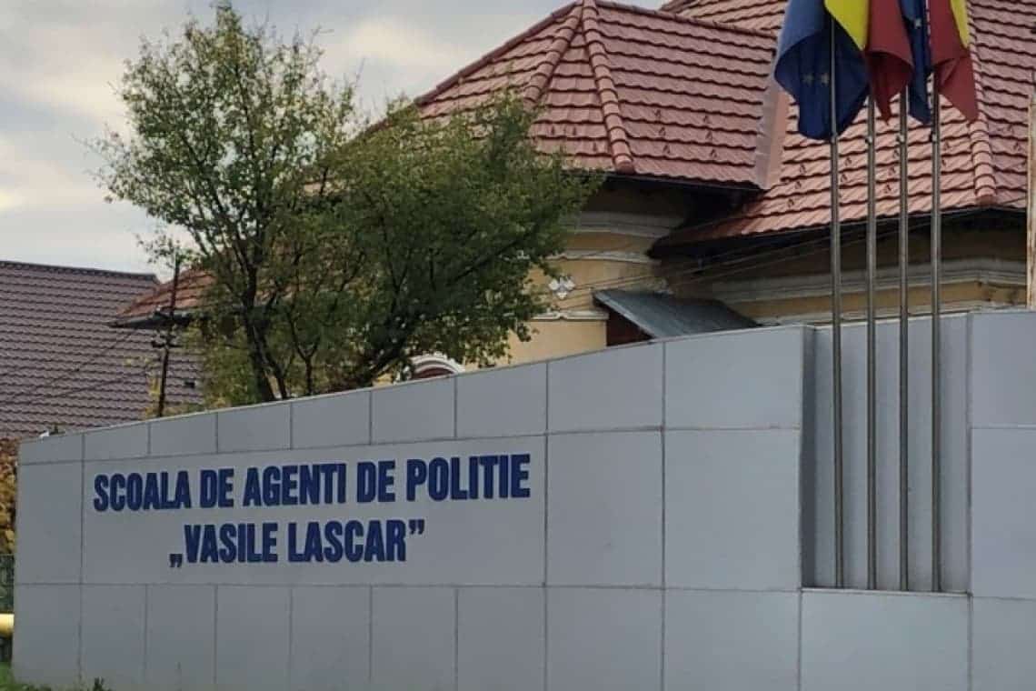 1.340 de locuri scoase la concurs la Școala de agenți de poliție Câmpina