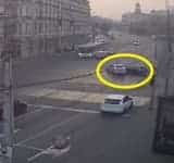 Mașină a Poliției, implicată într-un accident, în centrul Ploieștiului