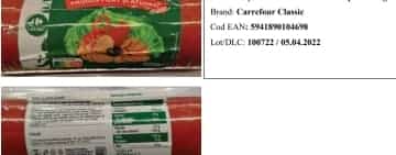 Ați cumpărat salam cu carne de porc Carrefour Classic? Nu îl consumați și returnați-l!
