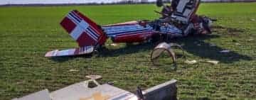 Cercetări după prăbușirea avionului de acrobație pilotat de Dan Ștefănescu