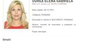 Udrea, dată în urmărire de Poliția Română. Ar fi ieșit din țară prin Vama Giurgiu