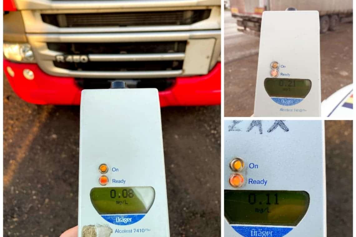 Controale ale polițiștilor de la Rutieră pe drumurile naționale din Prahova