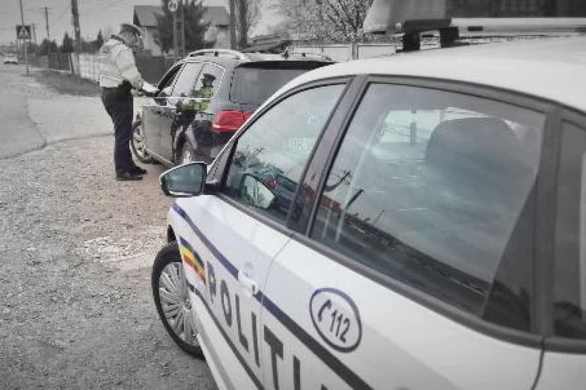 Minor prins la volan, în Filipeștii de Pădure