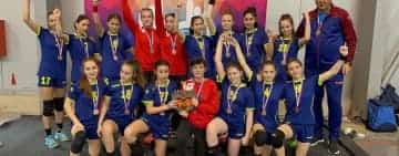 Echipa de handbal junioare 4 a CSM Ploiești, bronz la Campionatul European de Handbal de la Praga