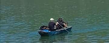 Bărbați prinși la braconaj piscicol, pe lacul barajului Măneciu 