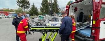 O ambulanță de transport nou-născuți în stare critică a intrat în dotarea pompierilor prahoveni
