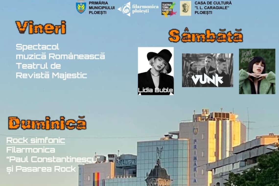 Zilele Orașului Ploiești închid circulația pe Bulevardul Castanilor. Ce a pregătit Primăria Ploiești pentru acest weekend