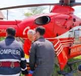 Bătrân de 90 de ani, accidentat în comuna Gherghița. Intervine elicopterul SMURD