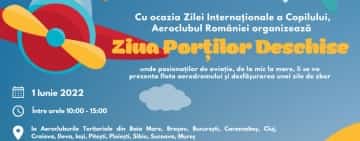1 iunie în avion! Aripi spre cer la Aeroclubul Teritorial Gheorghe Bănciulescu