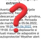 Mesajul RO-Alert pentru vijelii puternice, taxat de prahovenii din zonele cuprinse în avertizare