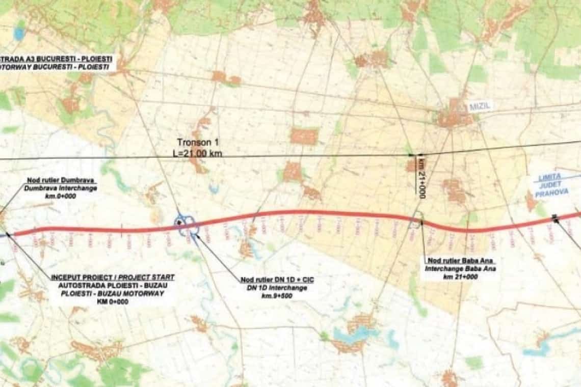 Declanșarea a noi exproprieri în Prahova pentru autostrada Ploiești - Buzău, pe masa Guvernului