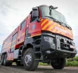 Autospecială nouă de stingere la ISU Prahova. Are o capacitate de 10.000 de litri de apă
